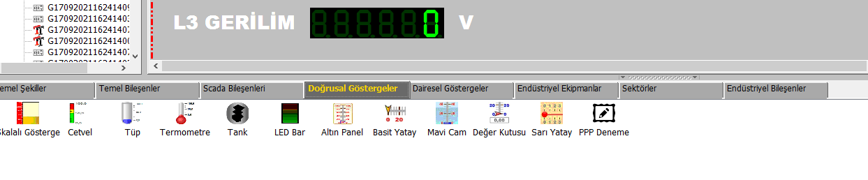 EOS SCADA User Controls Quick Access Library