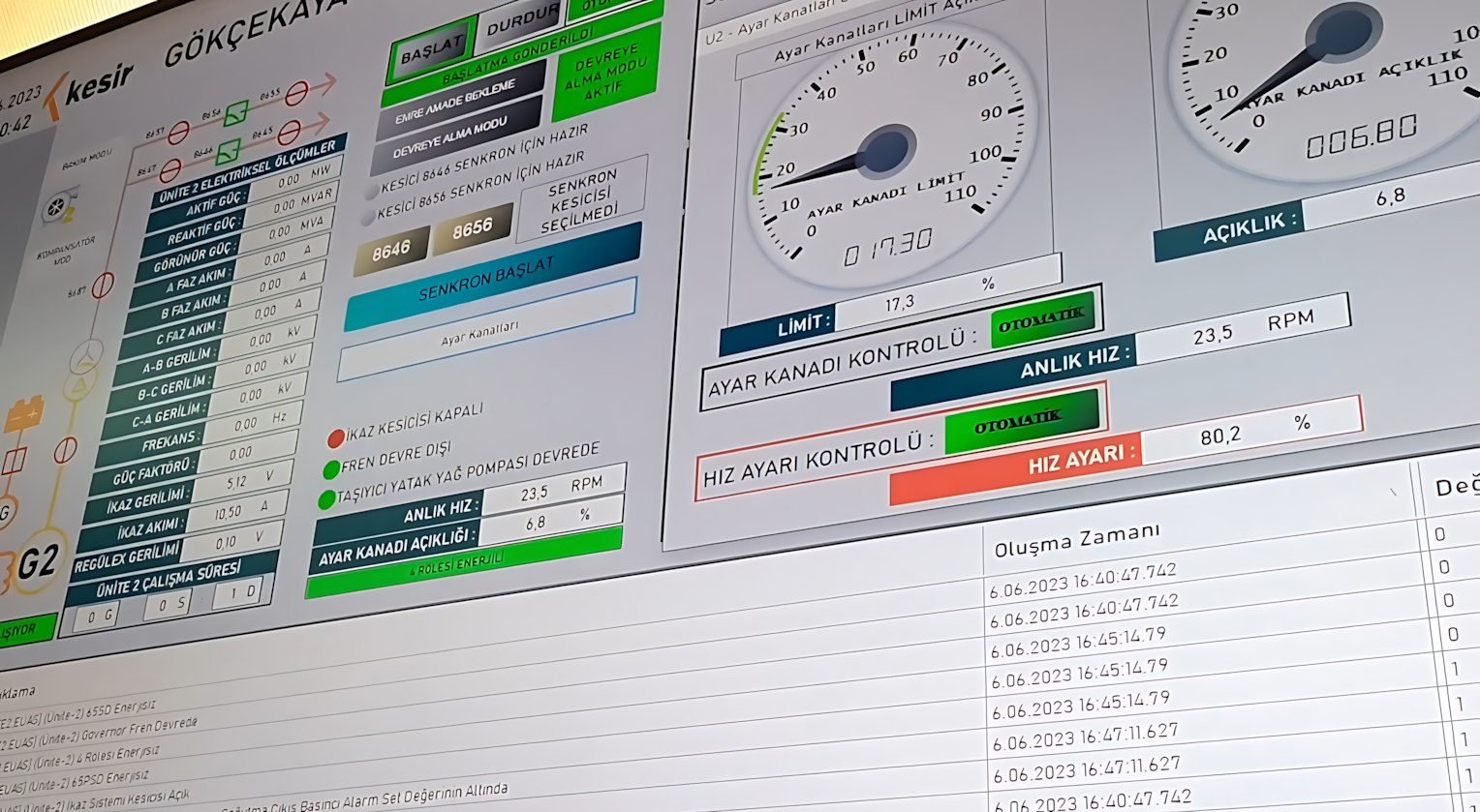 EOS SCADA Runtime HTTP Sunucusu ve Web Ağ Geçidi