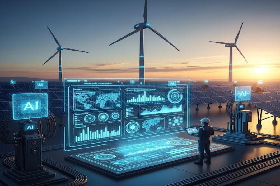 EOS SCADA industrial data monitoring and SCADA screen