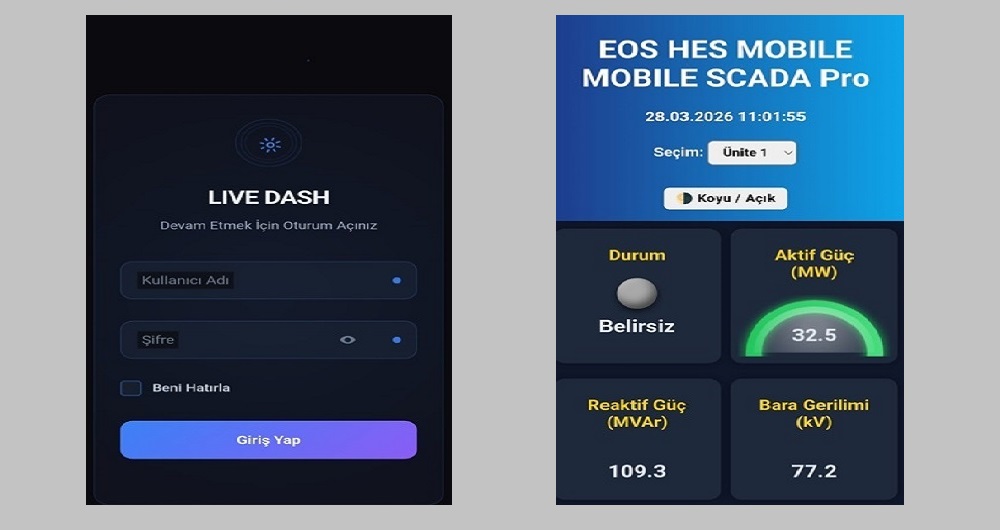 EOS Live Events real-time industrial event monitoring